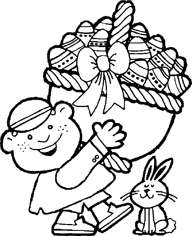 Easter Colouring Sheets 2