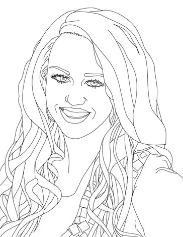 Hannah Montana Coloring Pages on Hannah Montanna Coloring Pages