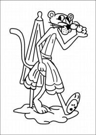 The Pink Panther Show Colouring Sheets 1