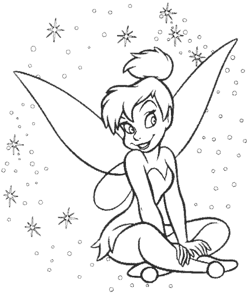 Tinkerbell Colouring Sheets to Print 3