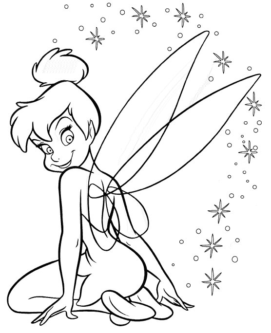 coloring pages tinkerbell and friends. Tinkerbell Colouring Sheets to