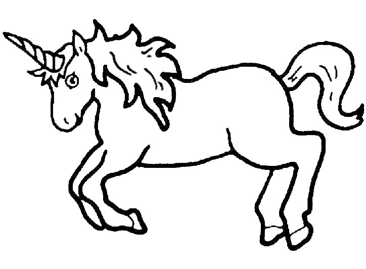 Unicorn Colouring Sheets 2