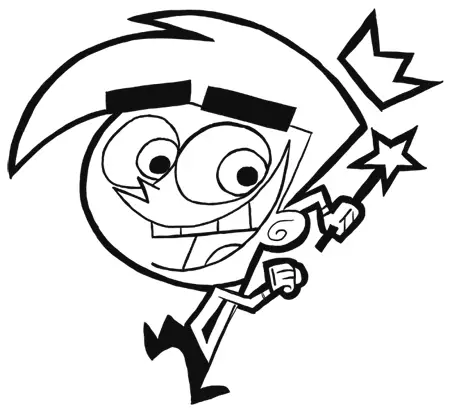 Fairly Odd Parents Colouring Sheets 2