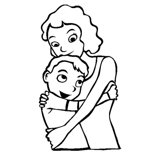 Mothers Day Colouring Sheets 1