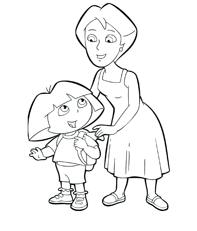 Mothers Day Colouring Sheets 3