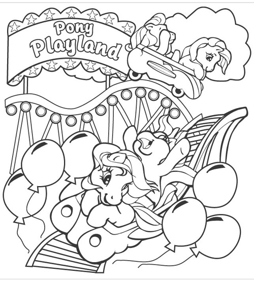 My Little Pony Colouring Sheets 1