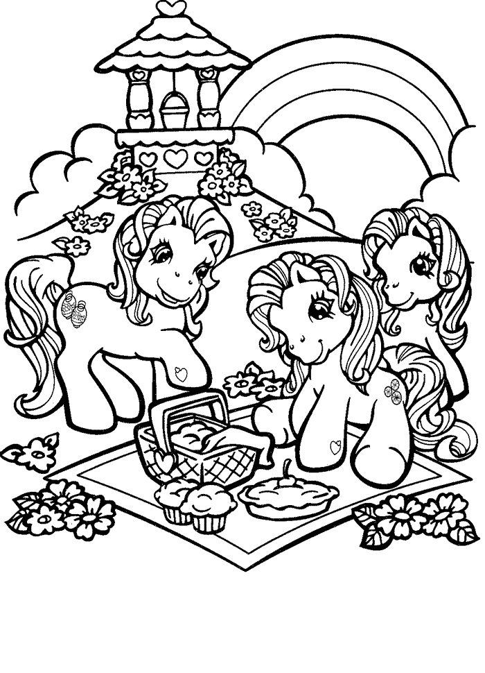 My Little Pony Colouring Sheets 3