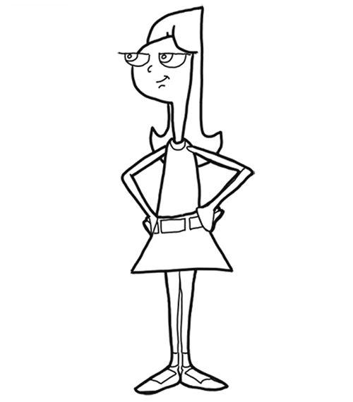 Phineas and Ferb Colouring Sheets 1