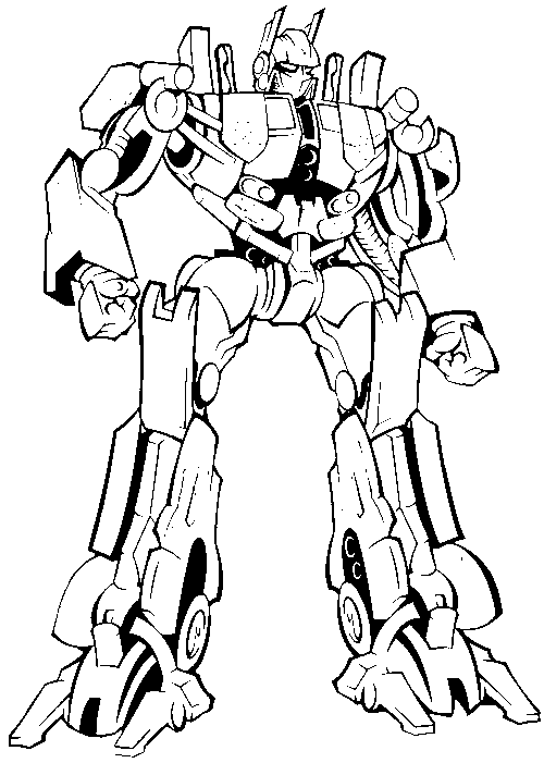 Transformers Colouring Sheets 2